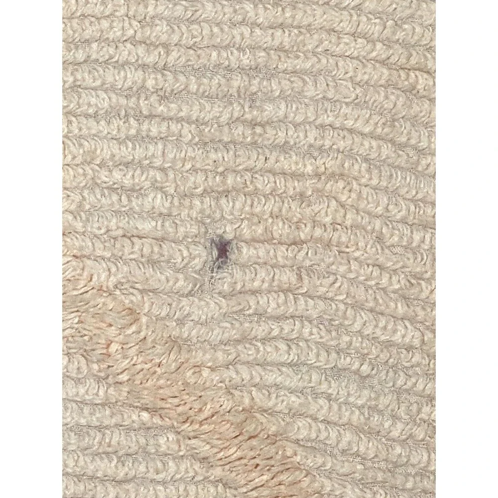Vtg Twin Pink Chenille Bedspread 90x100